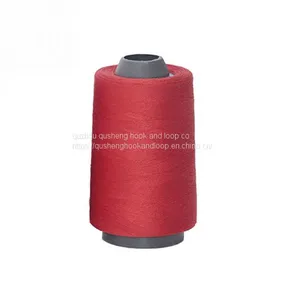 100% Polyester 40s/3 Optical White and Other Dyed Color 460 Gram Net Weight With Plastic Cone thumbnail-1