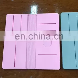 New Arriving Custom Silicone Card Holder Wallet Promotional Foldable Fashion Women Purse thumbnail-1