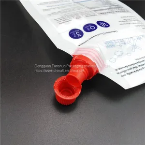 Made in China 350ml Hdpe Plastic Stand up Bag for Skin Health Liquid thumbnail-5