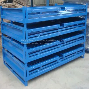 Heavy Duty Galvanized Foldable Wire Mesh Box thumbnail-4