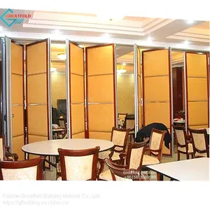 Operate Partition Walls Folding Type Foldable Office Room Partitions Soundproof Meeting Room Sliding Door With Cheap Price thumbnail-5