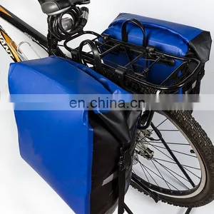 REACH Test 500D PVC Waterproof Bicycle Bag Bike Seat Bag With Hook Quick Release thumbnail-3