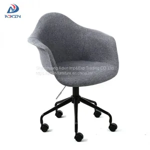AL-806FS Modern Adjustable Swivel Leisure Office Chair Fabric With Wheels for Sale thumbnail-2