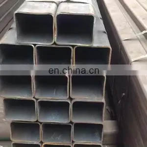 China Wholesale Price Q235 Q345 Carbon Steel Square Tube/pipe for Construction Structure thumbnail-1