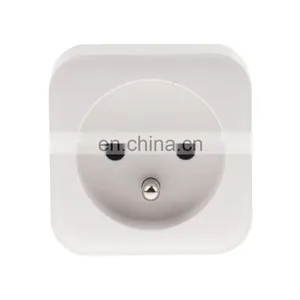 Smart Home Google Home Alexa Plug EU Smart WiFi Socket For French Market With Voice Control thumbnail-1