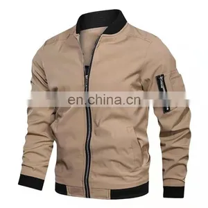 Varsity Quilted Mens Custom Logo Plus Size Flight Bomber Jacket Coat thumbnail-2