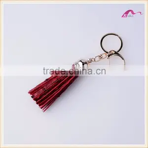 Promotional Custom Leather Tassel Keychain Manufacturers In China Quality Choice thumbnail-3