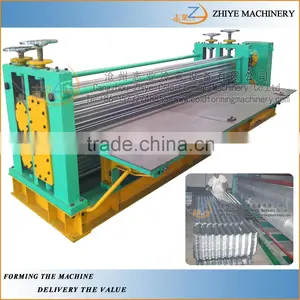 Galvanized Roofing Sheet Cold Roll Forming Machine/Aluminium Trapezoidal Roofing Tiles Making Machine thumbnail-6