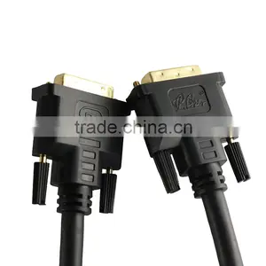 GOOD COMPATIBILITY 24+1 MALE TO MALE DVI CABLE FOR COMPUTER/TV thumbnail-3