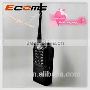 ECOME ET-88 5w Uhf Portable Mobile 2 Way Radio 100 Mile Walkie Talkie thumbnail-5