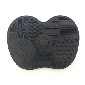 Cleaning Brush Pad Makeup Brush Cleaning Mat Silicone Makeup Brush Cleaner thumbnail-2