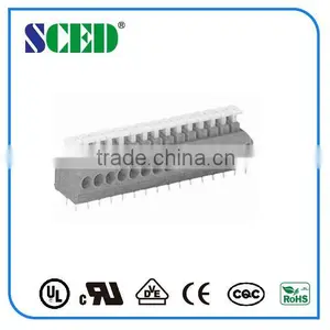 3.81mm Power Screwless Wago Blocks Wholesale Electrical Terminal Block thumbnail-1