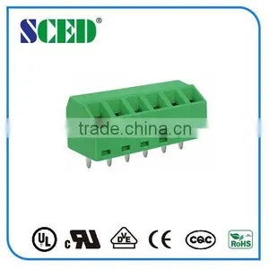 Electric Terminal Block Brass Connector 3.81 Pitch Screw Series for Electronics thumbnail-1