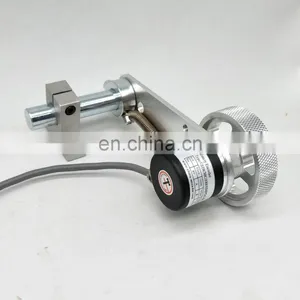 GHW38 Length Measuring Device Non-slip Metal 200mm Perimeter Wheel Rotary Encoder With Mounting Arm thumbnail-4