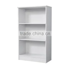 Factory Price Knock Down Metal Bookcase /Steel Book Rack Cabinet/Open Shelf Cabinet thumbnail-3