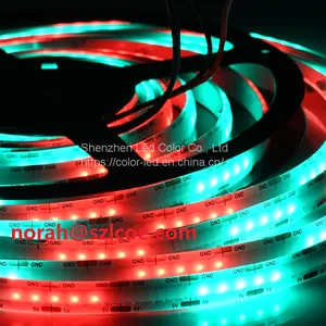 Full Color New Trending Amazon COB Strip 5m 1008leds/m Flexible LED COB DC5v Light Strip thumbnail-3