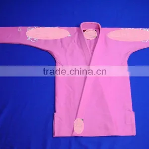Women BJJ Gis (White, Pink) thumbnail-1
