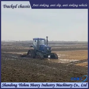 In 2004, Tractors Were Modified With Rubber Tracks and Half Chain Rails to Ensure Stable and Reliable Terrain in Swamps thumbnail-3