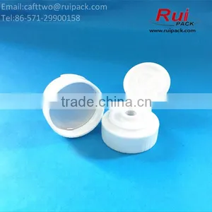38mm FDA White Round Flip Top Cap With Silicone Valve and PP Liner Used for Food/honey thumbnail-3