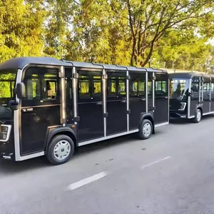 11-seater Fully Enclosed Sightseeing Electric Vehicle for Scenic Spots, Farms, Hotels, Factory Areas, Property Developments and Reception Purposes thumbnail-3