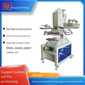 H-400 Automatic Hot Foil Stamping Machine Flat Bronzing for Plastic & Auto Parts thumbnail-1