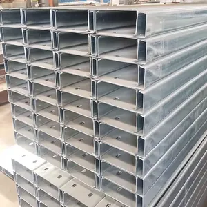 Hot Dipped Galvanized Steel Building Materials Iron Beam High Quality China Supplier C Steel Profile C Channel Steel thumbnail-4