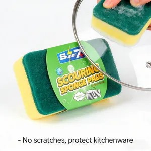 Cost-Effective Kitchen Cleaning Sponge Pad Long-Lasting Design thumbnail-4
