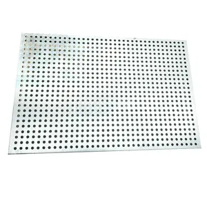 High-quality Factory Wholesale Custom Honeycomb Perforated Matte Black 12-inch Speaker Grille Metal Mesh thumbnail-2