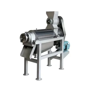 Industrial Fruit Juice Making Machine Industrial Cold Screw Press Pressing Juicer Extractor Extracting Machine thumbnail-6