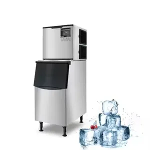 Linsky 300kg/24hr Commercial Cubes Ice Machine Making thumbnail-2