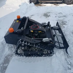 Industrial Agriculture Gasoline Powered Single Cylinder RC Mower VTLM800 Snow Plow Working 60 Adjustable Mowing Height thumbnail-3