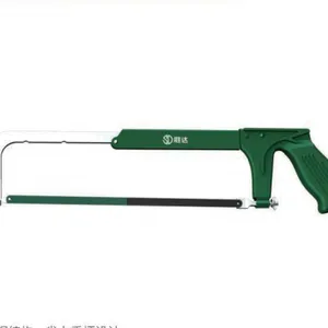 Half‑Spray‑Coated Steel Hacksaw Frame, 300mm Full‑Steel Labor‑Saving Hand Saw Frame With Comfortable Grip & Strong Locking Device thumbnail-1