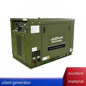 Judian 10kw Single-phase Skirted Box Vehicle-mounted Diesel Silent Generator Kjd13000td thumbnail-5