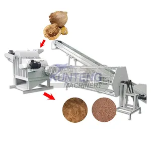 Coconut Shell Processing Production Line Coconut Shell Fiber Sisal Fiber Extraction Machine EPC thumbnail-1