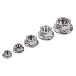 DIN 6923 Factory Selling Zinc Plated Hexagon Flange Nuts thumbnail-4
