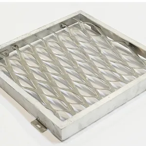 Semi-Automatic Assembly Architectural Ceiling Aluminum Grille 1.0mm Thickness With Mill Test Report thumbnail-4