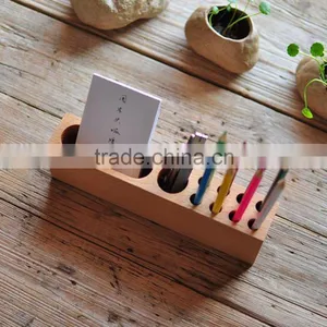 Handmade Wood Organizer Pen Organizer Phone Stand thumbnail-2