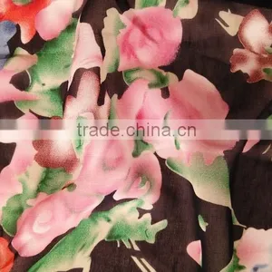 2015 New Design Chiffon Ladies Blouse Made of Poly Chiffon thumbnail-2