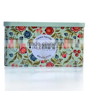 Napkin Tin Boxes,tin Box With Window,favorable Rectangular Soap Tin thumbnail-4