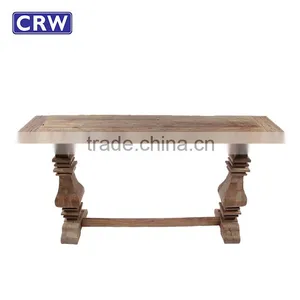 Vintage Furniture Recycled Wood Antique Console Table Quality Choice thumbnail-2
