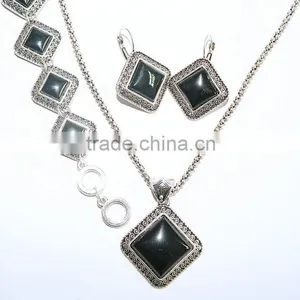 Earring+Bracelet+Necklace Jewelry Set /Customize Design American and Eruozone Jewelry Set thumbnail-5