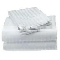 100% Cotton Bleached Stripe Fabric thumbnail-1