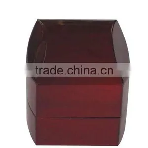 W39 Glossy Finish Wooden Jewelry Pendant Box thumbnail-5