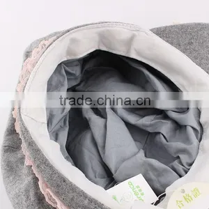 Ins 2015 New Products Kids Hats Casquette Hats Autumn and Winter Girls Hats With Pear thumbnail-4