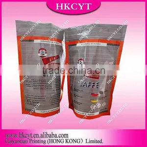 Zipper Top Sealing & Handle Custom Food Packaging Pouch thumbnail-1
