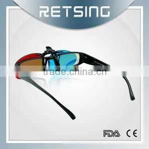 Excellent Quality Red Cyan 3d Glasses for 3d Movie, Tv, Video thumbnail-1