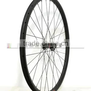 Mountain Bike Hookless XC Offset Tubeless Ready Wide 30mm Carbon Wheelset Clincher Pro 29" Mtb Carbon Asymmetrwheel thumbnail-4