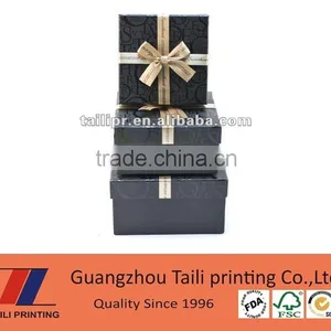 Premium Black Paper Box for Gift thumbnail-1