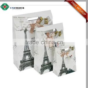 Custom Decorative Handmade Paper Gift Bags thumbnail-1