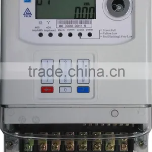 Three Phase STS Keypad Prepaid Energy Meter thumbnail-1